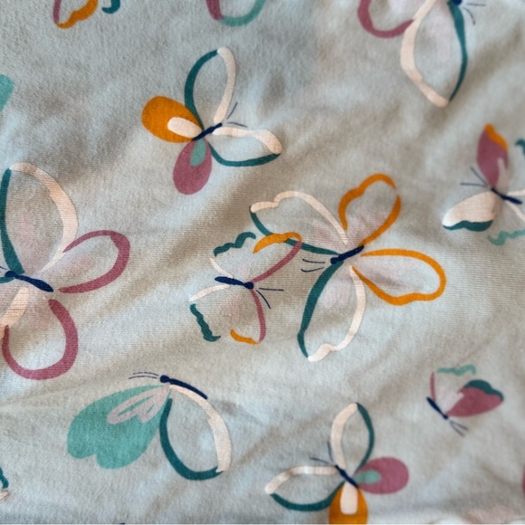 Carter’s Toddler Girls’ Footed Sleeper Pajamas – Butterfly Print Size 3T - Picture 8 of 8